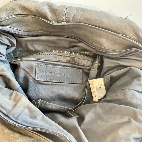 Paul & Joe Sister Distressed Leather Handbag - Picture 5 of 6